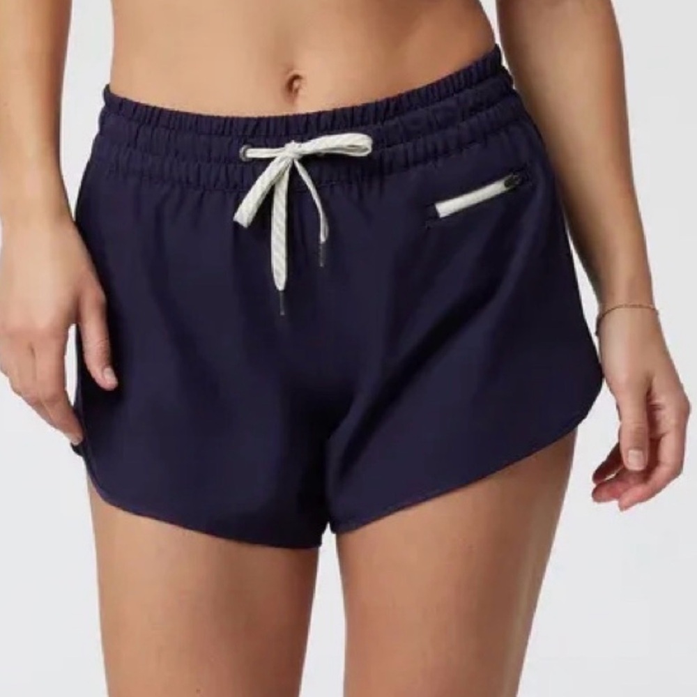 Vuori Women's Athletic Shorts - Dark Purple